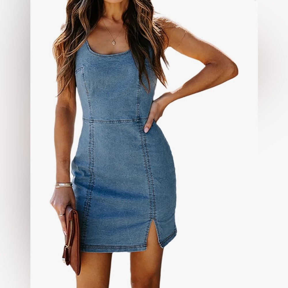 Denim Mini Dress